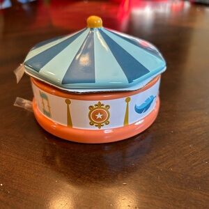 Disney Dumbo Ceramic Circus Tent Trinket Dish New